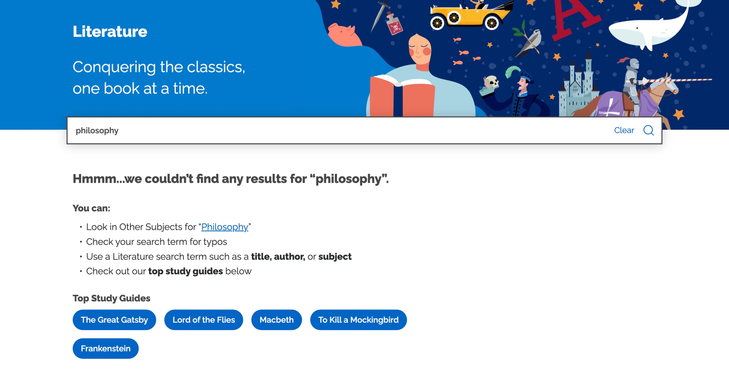 Diagram showing scoped search returning only hub content