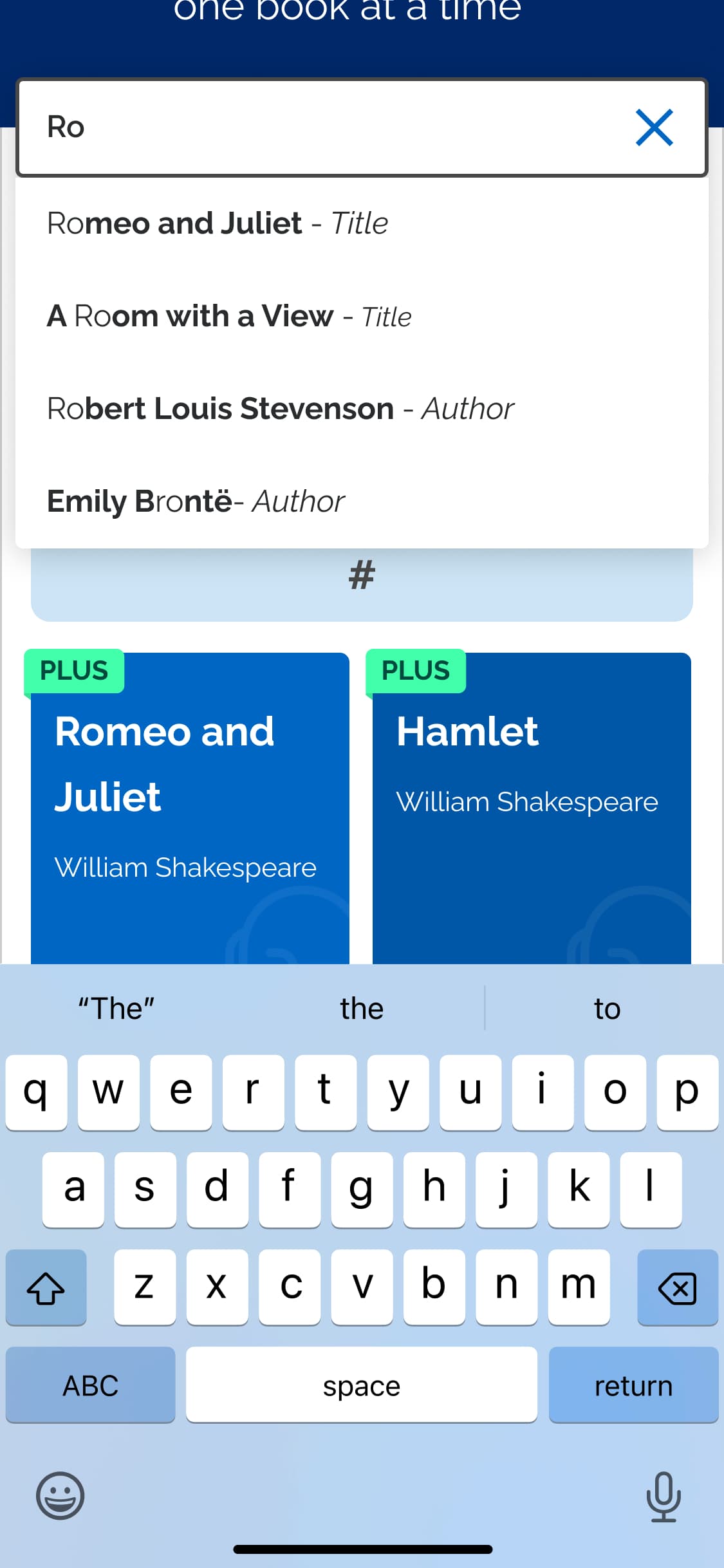Mobile layout with optimized autosuggest